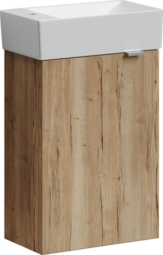 Тумба под раковину Sancos Mini MN35EGL 35,5х20,5х50 настенная - фото 2